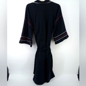 Knightsbridge Men's Robe with Belt Black Large